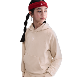 Grade School Hoodies - Nike Kobe - Sanddrift-Sanddrift-White