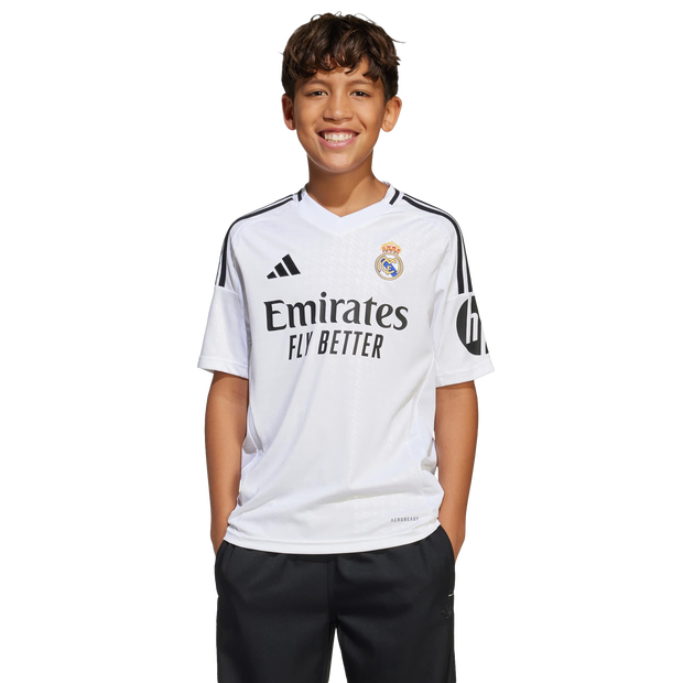 Adidas Real Madrid Bambini - Maglie/Repliche Bianco - Taglia 135 - 140 CM - Poly Mesh