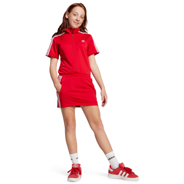 Adidas Firebird Bambini - Vestiti Rosso - Taglia 153 - 158 CM - Poly Mesh