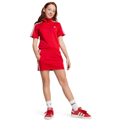 Grundschule Kleider - adidas Firebird Dress - Better Scarlet-Better Scarlet