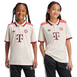 Grundschule Jerseys/Replicas - adidas Fc Bayern 24/25 Third - Linen-Linen