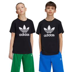 Primaria y colegio T-Shirts - adidas Adicolor Trefoil - Black-Black