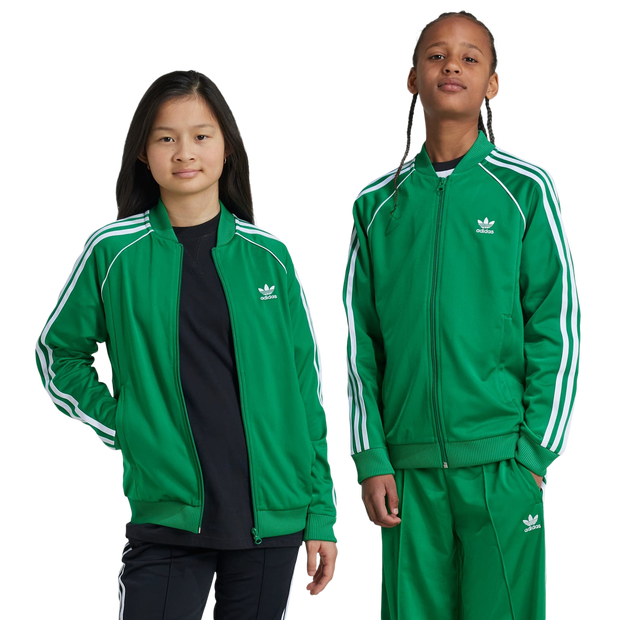 Image of Adidas Adicolor Sst Track Top unisex Top da pista - Verde - Tela di cotone - Foot Locker035