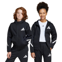 basisschool Jackets - adidas Z.N.E. Full-zip Hooded - Black-White