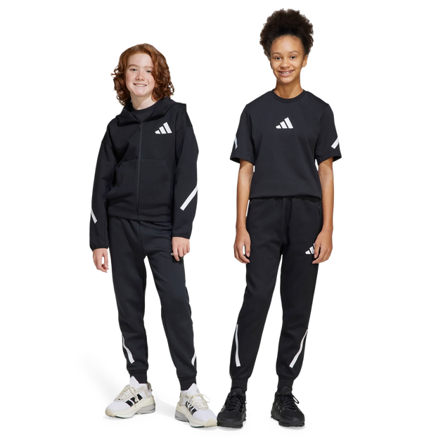 Image of Adidas Z.n.e. Taperosso-leg unisex Pantaloni - Nero - Poly Mesh - Foot Locker035