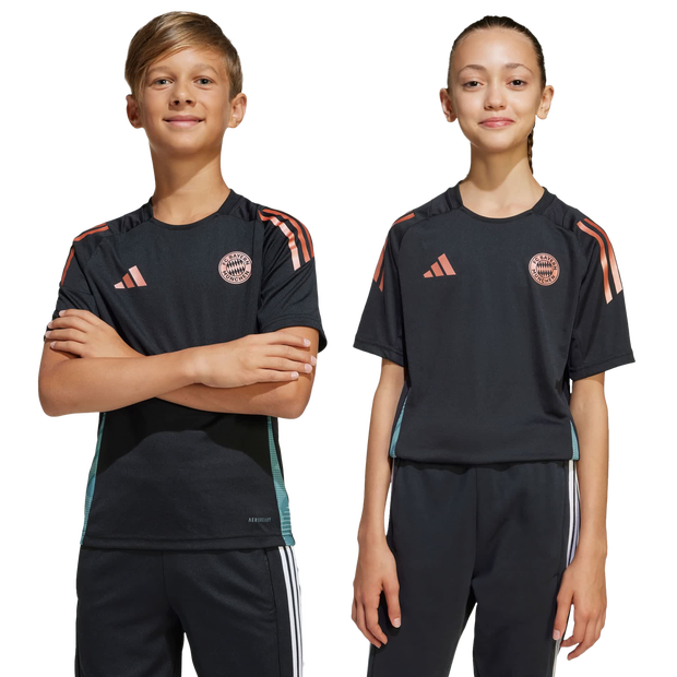 Image of Adidas Fc Bayern Tiro 24 unisex Maglie/Repliche - Nero - Poly Mesh - Foot Locker035