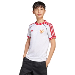 Grundschule Jerseys/Replicas - adidas Manchester United '91 Away - White-White