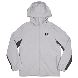 Grundschule Track Tops - Under Armour Rival Woven - Mod Gray-Black