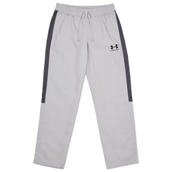 Grade School Pants - Under Armour Rival Woven - Mod Gray-Black