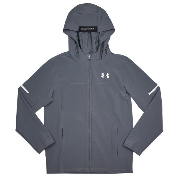 Under Armour Tech Utility Woven Kid's Jackets - Grey - Size 8 - 10 years - Poly Woven