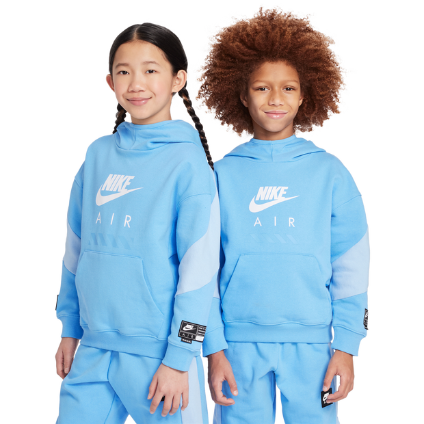 Image of Nike Air unisex Felpe con cappuccio - Blu - Foot Locker035