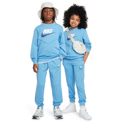 Grade School Tracksuits - Nike Sportswear - Blue Beyond-White