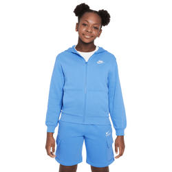 Grundschule Hoodies - Nike Club - Blue Beyond-White