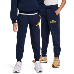 Grade School Pants - Nike Club - Obsidian-Obsidian