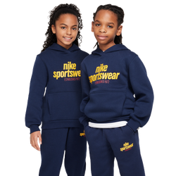 Grundschule Hoodies - Nike Club - Obsidian-University Red