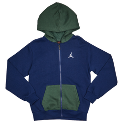 Primaria y colegio Hoodies - Jordan Brooklyn Color Block - Blue Void-Blue Void