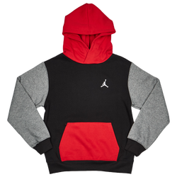 Scuola elementare e media Hoodies - Jordan Brooklyn Color Block - Blackgym Red-Blackgym Red