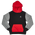 Jordan Brooklyn Color Block - Grade School Hoodies Blackgym Red-Blackgym Red
