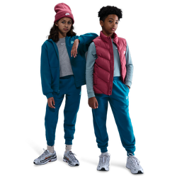 Primaire-College Pantalons - Nike Club - Green Abyss-White