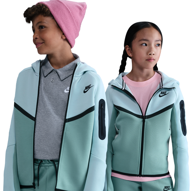 Nike Tech Colorblock Enfant - Sweats à capuche, Argent - Taille 147 - 158 CM