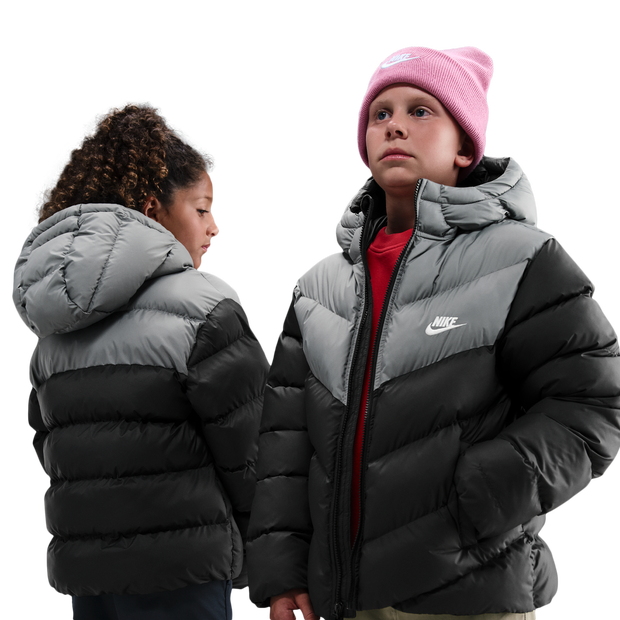 Image of Nike Adp Puffer Colorblock unisex Giacche - Nero - Poly Woven - Foot Locker035