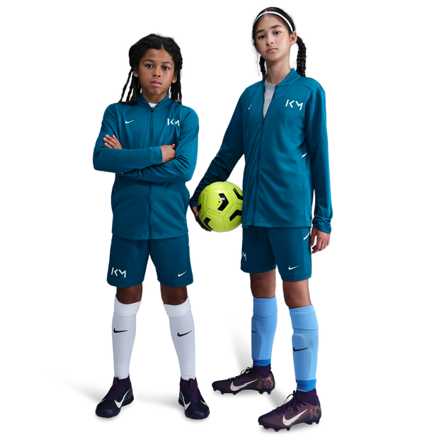 Nike Mbappe Kid's Shorts - Green - Size M - Poly Woven