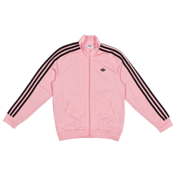 Grade School Track Tops - adidas Firebird - Light Pink-Black