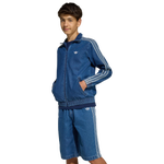 Medium Vintage Denim-White