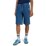 Medium Vintage Denim-White