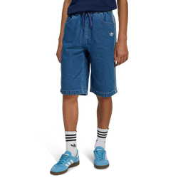 Scuola elementare e media Shorts - adidas Denim Jorts - Medium Vintage Denim-White