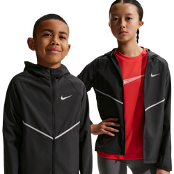 Scuola elementare e media Jackets - Nike Uv + Repel Miler - Black-Reflective Silv