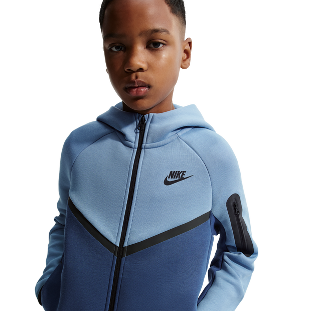 Nike Tech Colorblock Enfant - Sweats à capuche, Bleu - Taille 128 - 137 CM