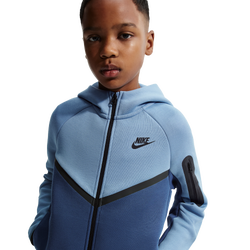 basisschool Hoodies - Nike Tech Colorblock - Work Blue-Mystic Navy-Black