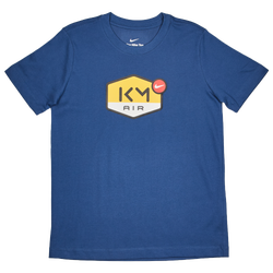 Grade School T-Shirts - Nike Kylian Mbappe Df T-shirt - Mystic Navy-Black