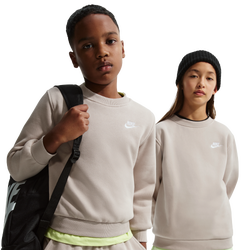 Primaria y colegio Sweatshirts - Nike Club - Cream Ii-White
