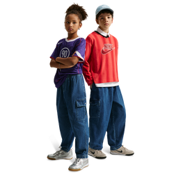Grundschule Hosen - Nike Nsw Denim - Mystic Navy-Mystic Navy-Aegean