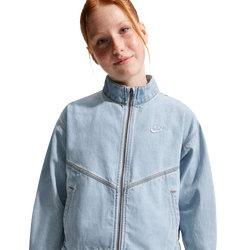 basisschool Jackets - Nike Nsw Girls Denim - Lt Armory Blue-Lt Armory Blue