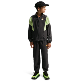 Km Wvn Fz - Grade School - Dk Smoke Grey / Lt Liquid Lime