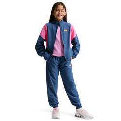 Scuola elementare e media Tracksuits - Nike Kylian Mbappe Woven Football Track Suit - Mystic Navy-Pinksicle-Black