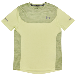 Grade School T-Shirts - Under Armour Tech Utility - Fade Green-Steel