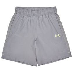 Grade School Shorts - Under Armour Tech Utility - Steel-Fade Green