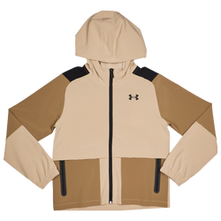 Scuola elementare e media Track Tops - Under Armour Unstoppable Wvn - City Khaki-Bayou