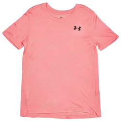 Grundschule T-Shirts - Under Armour Tech Vent Jcqrd - Bittersweet Pink-Black