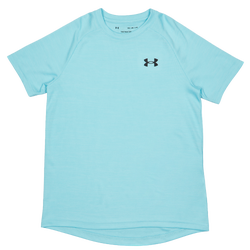 Grundschule T-Shirts - Under Armour Tech Textured - Blue Haze-Black
