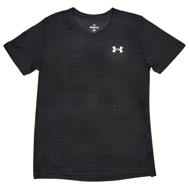 Under Armour Tech Vent Jcqrd Bambini - Magliette Nero - Taglia 149 - 160 CM - Poly Jersey