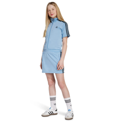 Scuola elementare e media Vestiti - adidas Firebird - Ash Blue-Ash Blue