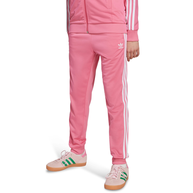 Adidas Superstar Niños Pantalones - Rosa - Talla 153 - 158 CM - Poly Mesh