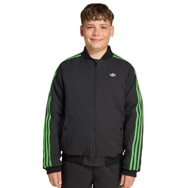 Image of Adidas Orginals X Minecraft unisex Giacche - Nero - Poly Mesh - Foot Locker035