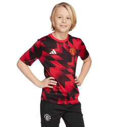 Primaire-College Jerseys/Replicas - adidas Manchester United 25/26 Pre-match - Mufc Red-Mufc Red