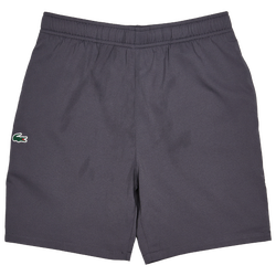 Grade School Shorts - Lacoste Lcb Ud Classic Woven - Graphite-Graphite-Green
